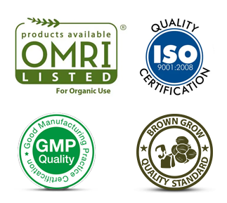 Browngrow quality certifications